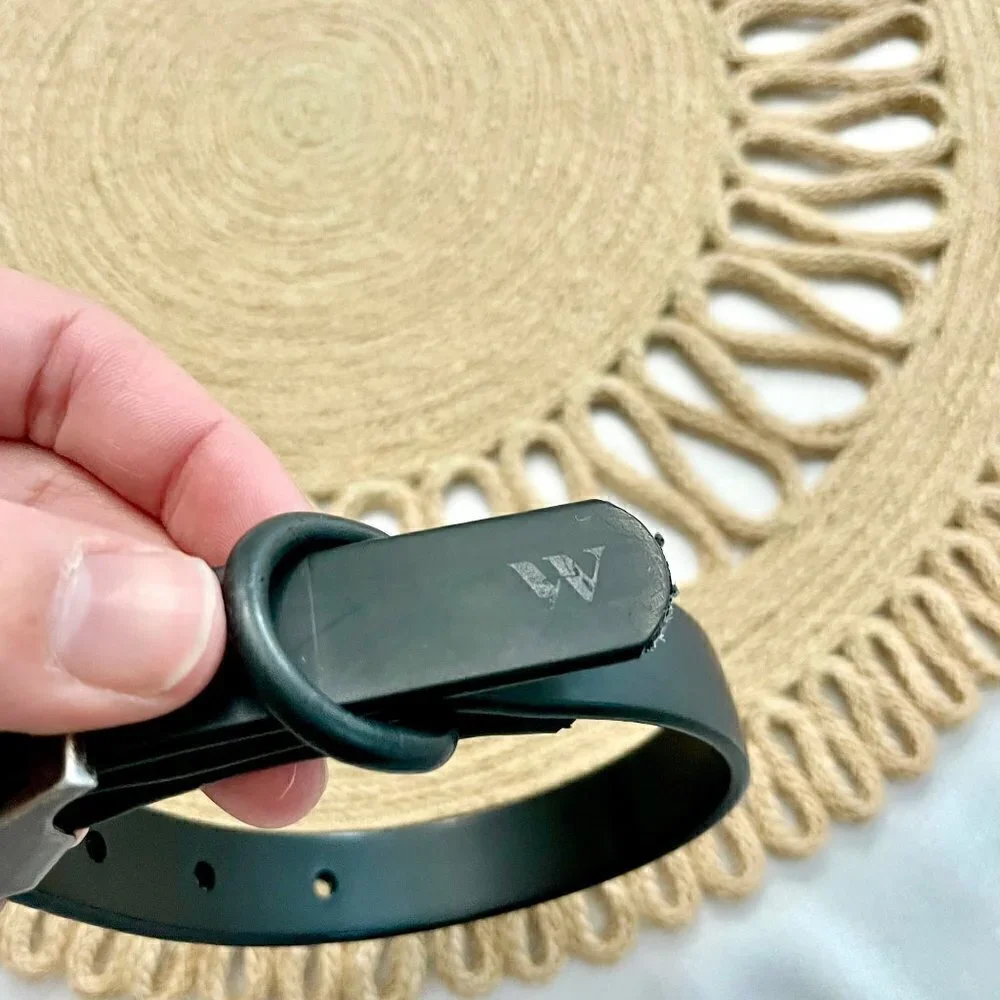 Wild One Black Dog Collar Size S